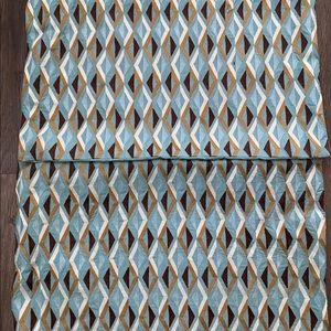 Crate and Barrel Zuri aqua Pillow cover 12x18” (2)